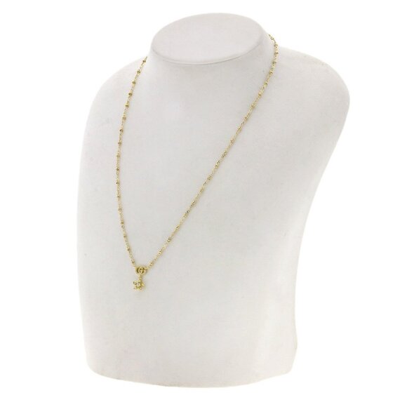 GUCCI 18k Yellow Gold Diamond Necklace - Picture 4 of 7